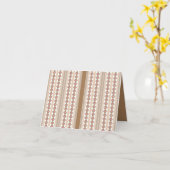 Faltkarte Karte (Gelbe Blume)