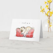 Faltkarte Karte (Gelbe Blume)