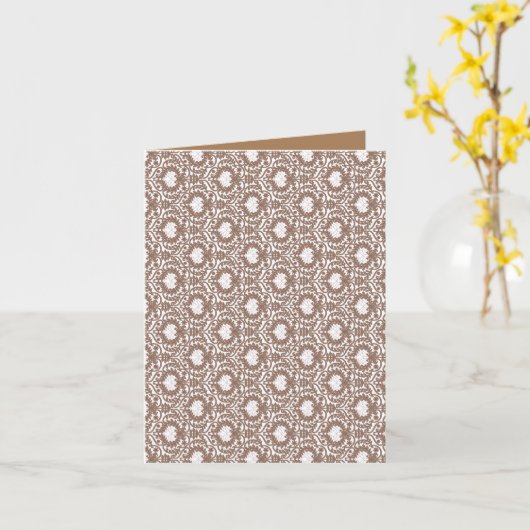 Faltkarte Karte (Gelbe Blume)