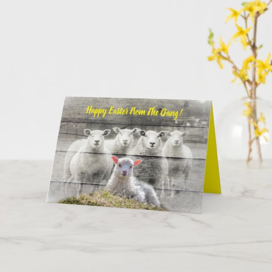 Faltkarte Karte (Gelbe Blume)