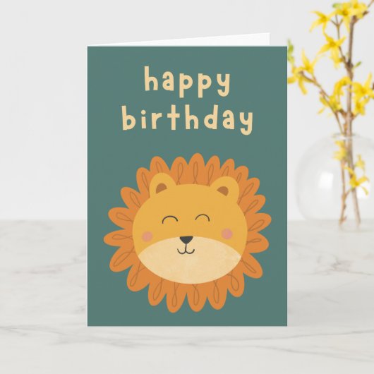 Faltkarte Karte (Gelbe Blume)