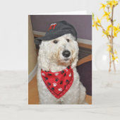 Faltkarte Karte (Gelbe Blume)