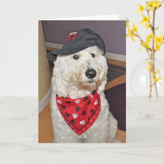 Faltkarte Karte (Gelbe Blume)