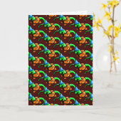 Faltkarte Karte (Gelbe Blume)