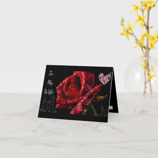 Faltkarte Karte (Gelbe Blume)