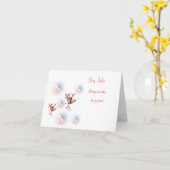 Faltkarte Karte (Gelbe Blume)