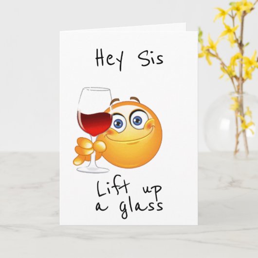 Faltkarte Karte (Gelbe Blume)