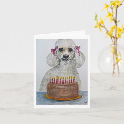 Faltkarte Karte (Gelbe Blume)