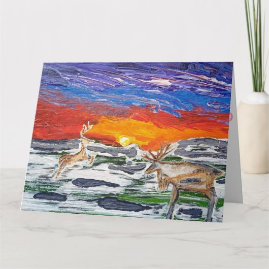 Faltkarte Karte (Vorderseite)