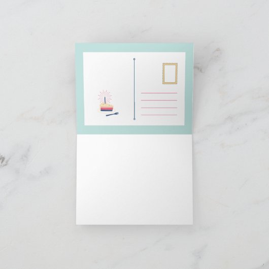 Faltkarte Karte (Innenseite)