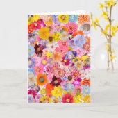 Faltkarte Karte (Gelbe Blume)