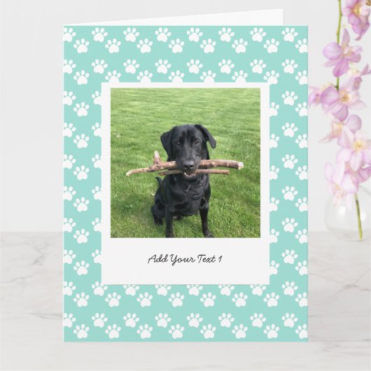 Faltkarte Karte (Orchidee)