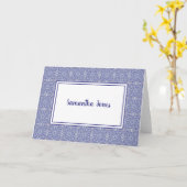 Faltkarte Karte (Gelbe Blume)