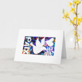 Faltkarte Karte (Gelbe Blume)