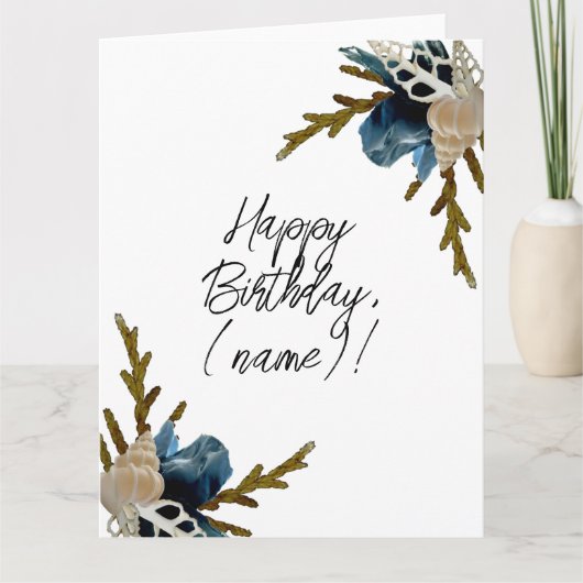 Faltkarte Karte (Vorderseite)