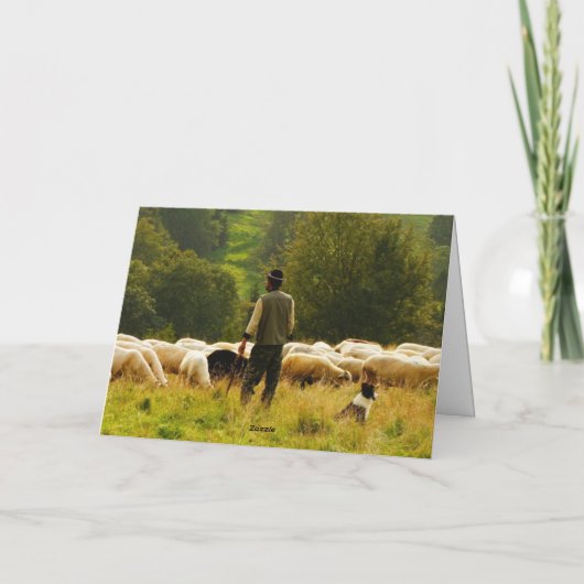 Faltkarte Karte (Rückseite)