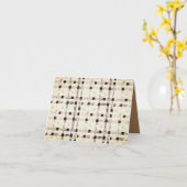 Faltkarte Karte (Gelbe Blume)