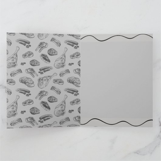 Faltkarte Karte (Innenseite)