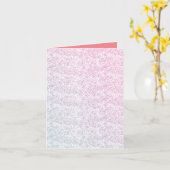 Faltkarte Karte (Gelbe Blume)