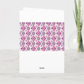 Faltkarte Karte (Rückseite)