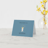 Faltkarte Karte (Gelbe Blume)