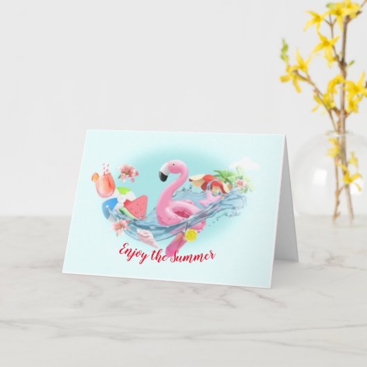 Faltkarte Karte (Gelbe Blume)