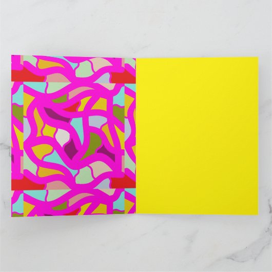 Faltkarte Karte (Innenseite)