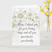 Faltkarte Karte (Gelbe Blume)