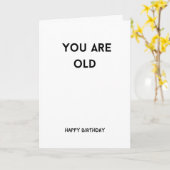 Faltkarte Karte (Gelbe Blume)