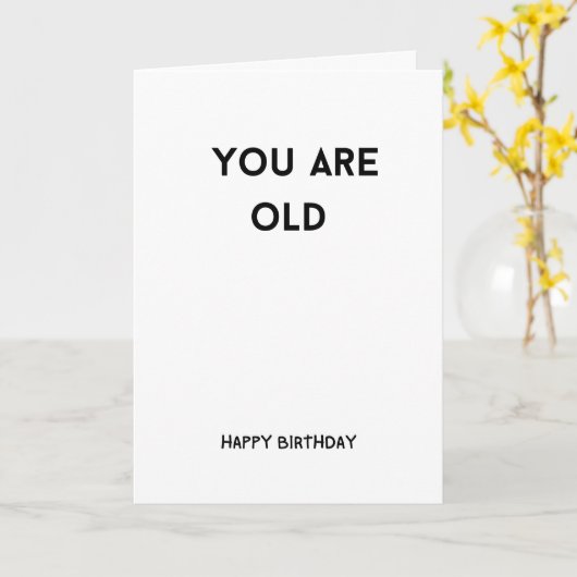 Faltkarte Karte (Gelbe Blume)