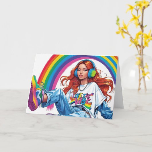 Faltkarte Karte (Gelbe Blume)