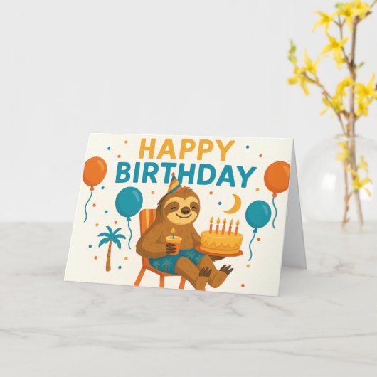 Faltkarte Karte (Gelbe Blume)