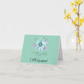 Faltkarte Karte (Gelbe Blume)