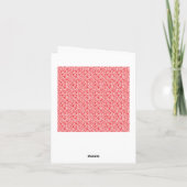 Faltkarte Karte (Rückseite)