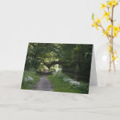 Faltkarte Karte (Gelbe Blume)