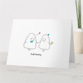 Faltkarte Karte (Vorderseite)