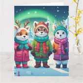 Faltkarte Karte (Gelbe Blume)