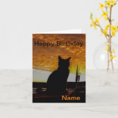 Faltkarte Karte (Gelbe Blume)