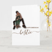 Faltkarte Karte (Gelbe Blume)