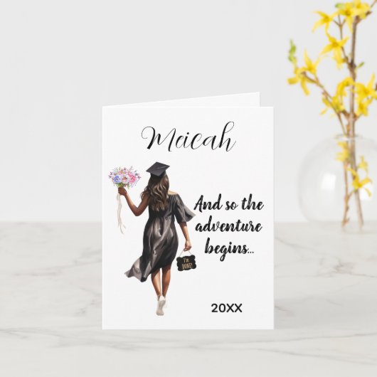 Faltkarte Karte (Gelbe Blume)