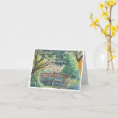 Faltkarte Karte (Gelbe Blume)