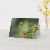 Faltkarte Karte (Gelbe Blume)