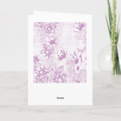 Faltkarte Karte (Rückseite)