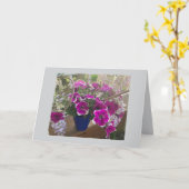 Faltkarte Karte (Gelbe Blume)