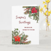 Faltkarte Karte (Gelbe Blume)