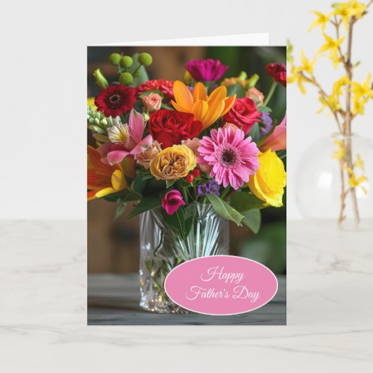 Faltkarte Karte (Gelbe Blume)