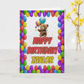 Faltkarte Karte (Gelbe Blume)