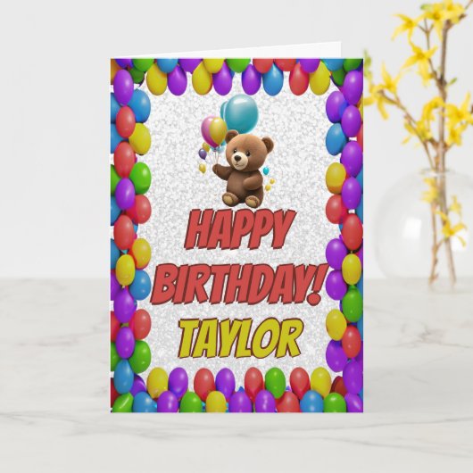 Faltkarte Karte (Gelbe Blume)