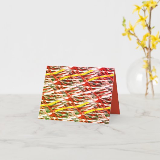 Faltkarte Karte (Gelbe Blume)