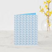 Faltkarte Karte (Gelbe Blume)